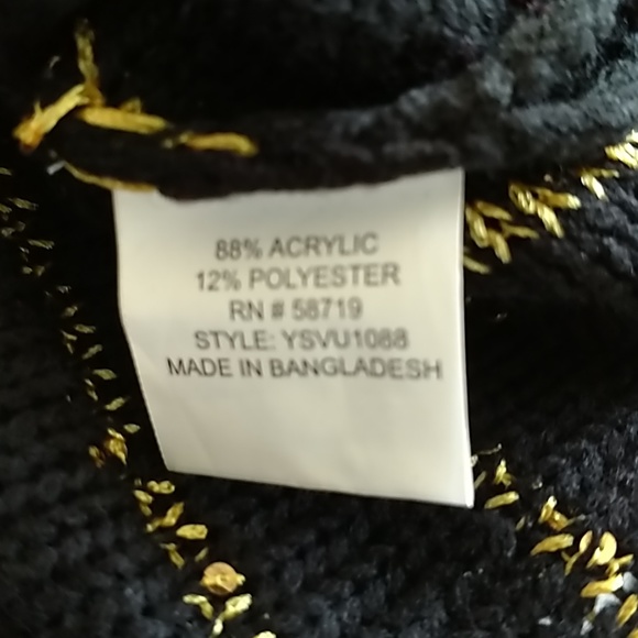 HP NY 🎉🎊collection sweater shirt  Petite S - Picture 5 of 5